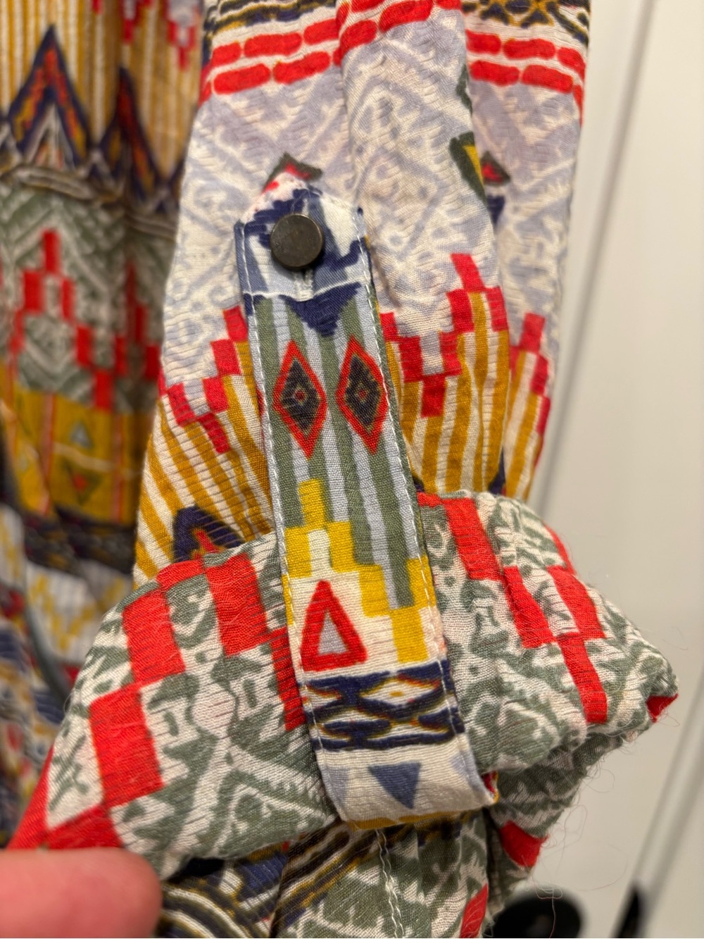 Multicolor Patterned Zip-Front Women's Jacket - Picture 5 of 7